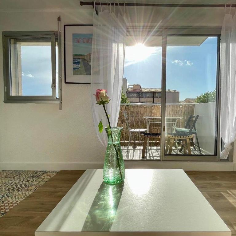 Le Terre&Mer studio à 150m des plages et du port - Studio avec Balcon - 5
