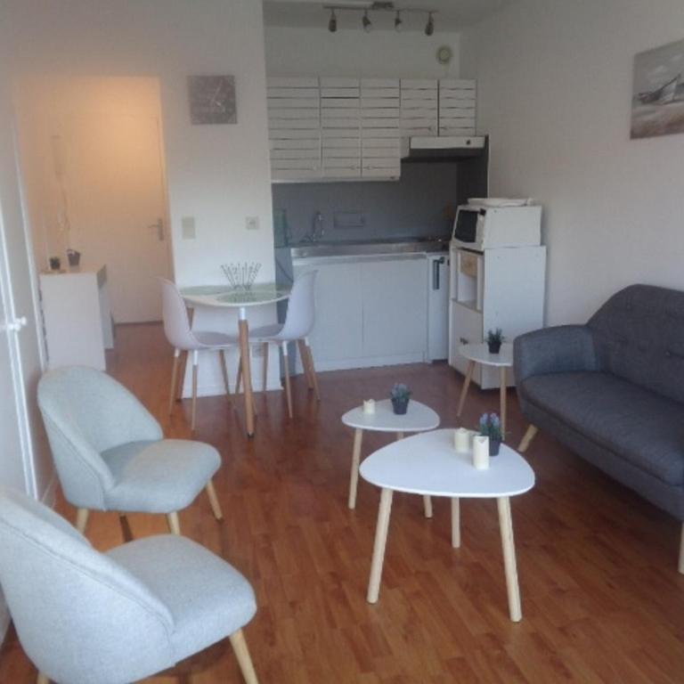 Studio 24m² au Centre d'Arcachon, proche Gare et Plage, Balcon Sud - FR-1-374-104 - Studio - 6