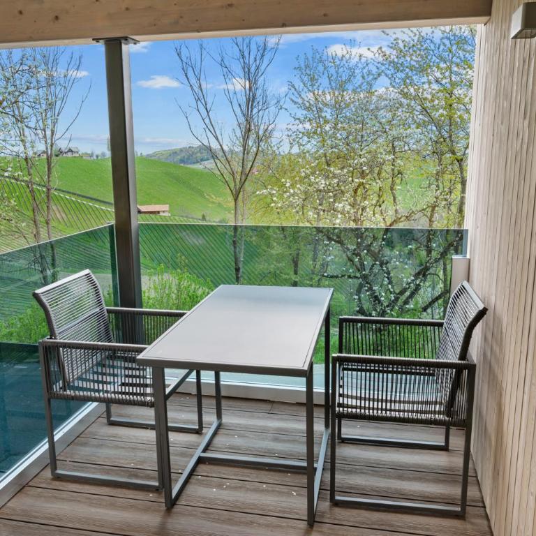 Luxus Chalet Moritz mit Poolnutzung - Apartment mit Blick auf die Berge - 7