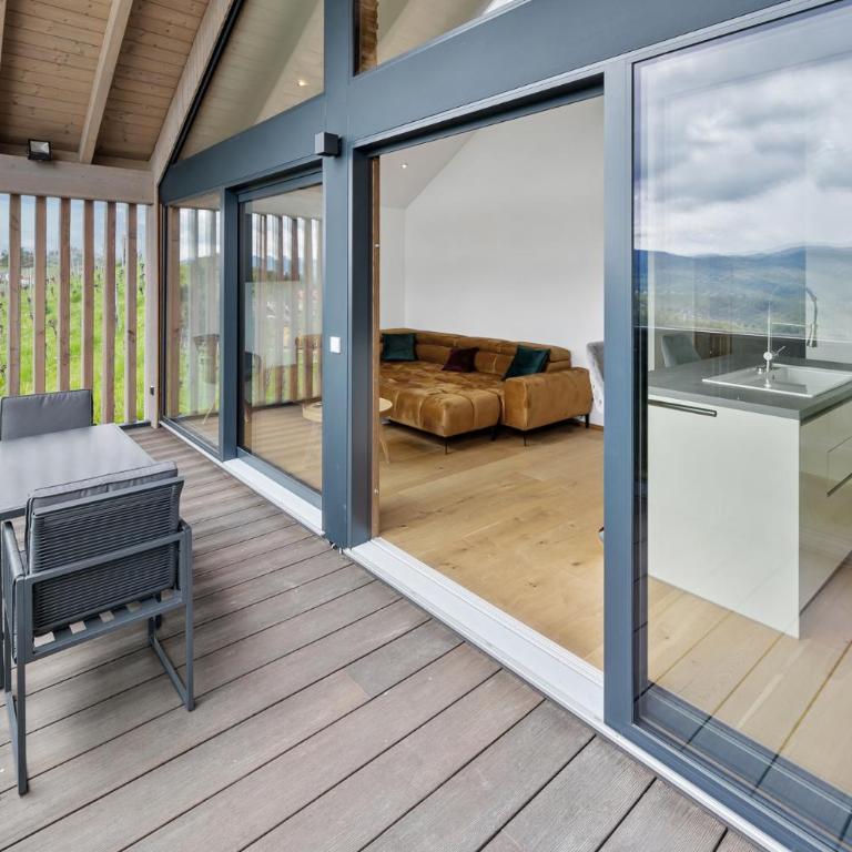 Luxus Chalet Moritz mit Poolnutzung - Apartment mit Blick auf die Berge - 23