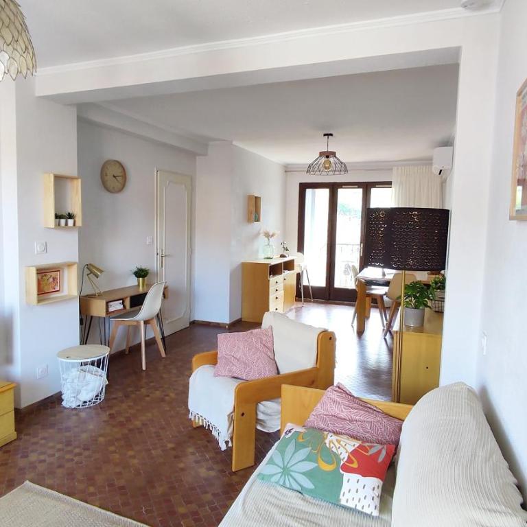 Port d'Avall - Parking Clim Pool Beach - 4 Pers- 3rd Floor stairs - No WIFI - Appartamento con 2 Camere da Letto - 2