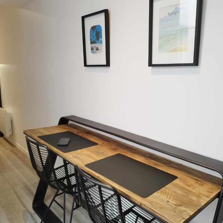 Le St Louis Chambre aménagée avec cuisine N°4 - Studio Lit Queen-Size - 8
