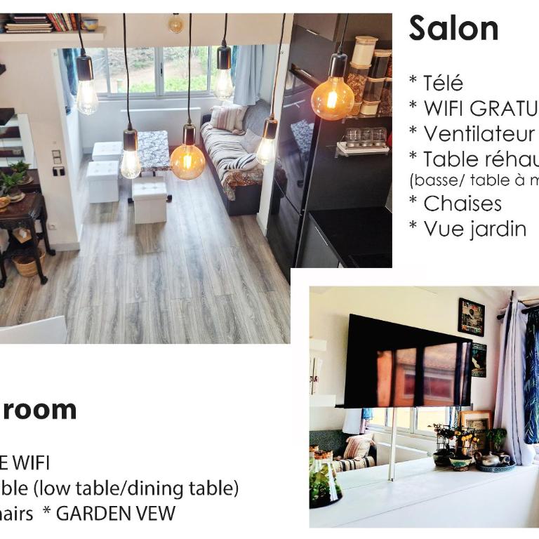 Studio mezzanine entier à 5min de la plage et de St tropez - Appartement 1 Chambre - 2