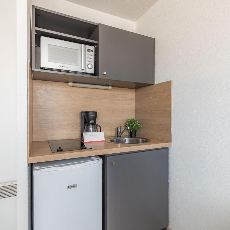 Appart'City Confort La Ciotat - Côté Port - Estudio con 2 camas individuales - 4