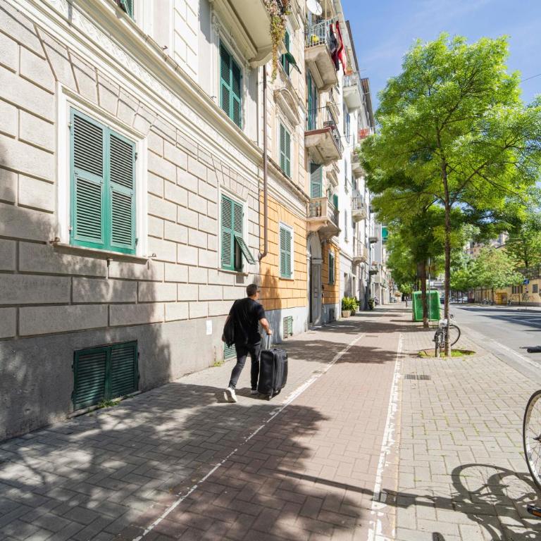 166 - Casa Mosaico, La Spezia vicino al centro città - Appartamento con 2 Camere da Letto - 63