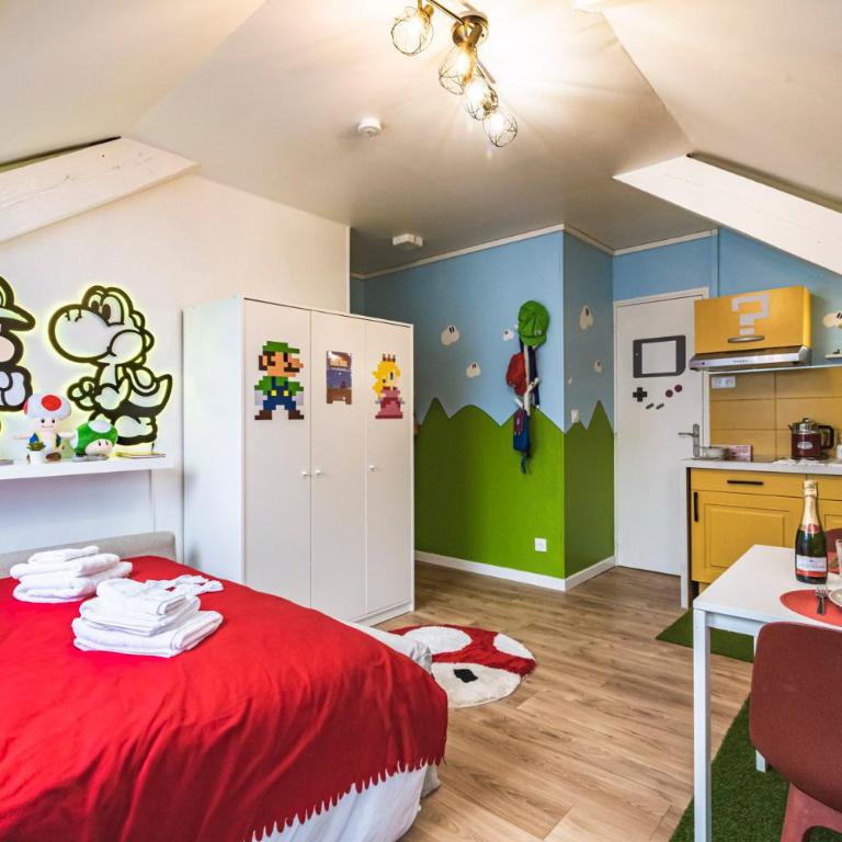 ExploreReims - studio magique proche gare et centre - Appartement 1 Chambre - 70