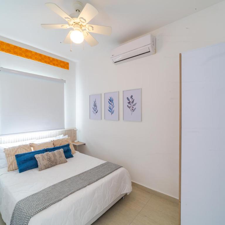 C1-12 - Acogedor apartamento dentro de las murallas de Cartagena con aire acondicionado y agua caliente - Two-Bedroom Apartment - 3