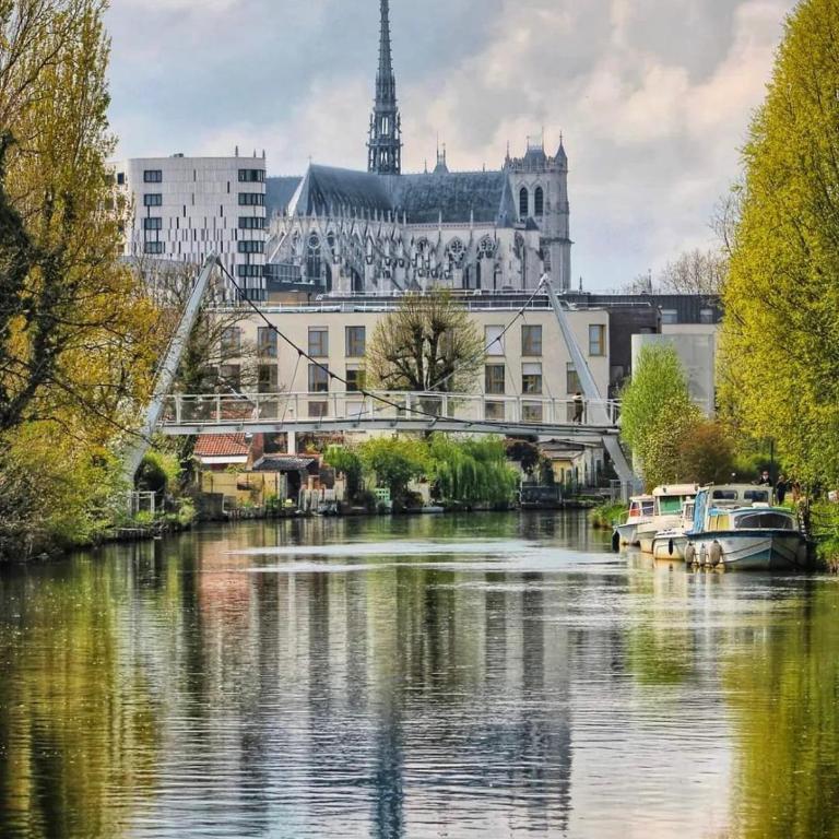 Perle de la somme - Parking - Gare d Amiens - Appartement 1 Chambre - 50