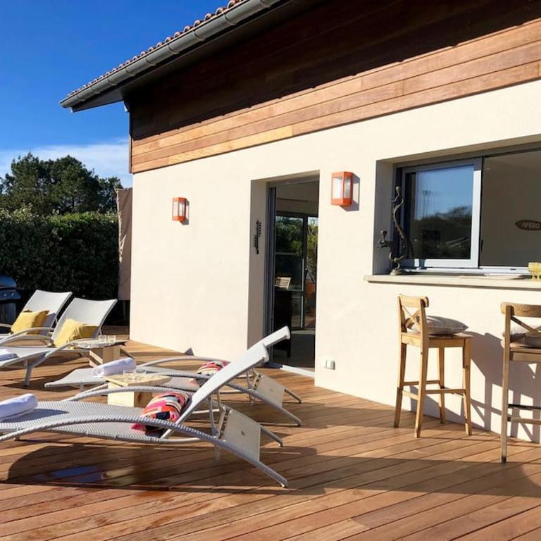 Modern Beach Villa 150m from the Atlantic surf - Villa - Côté Plage - 31