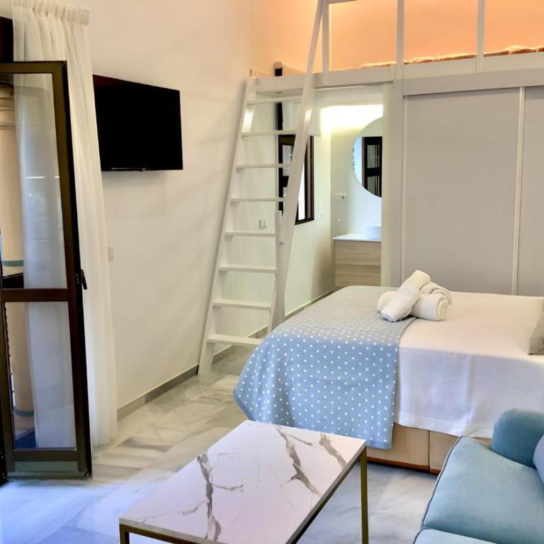 Apart Los Patios de Valladares - Apartamento de 1 dormitorio con vistas al jardín - 5