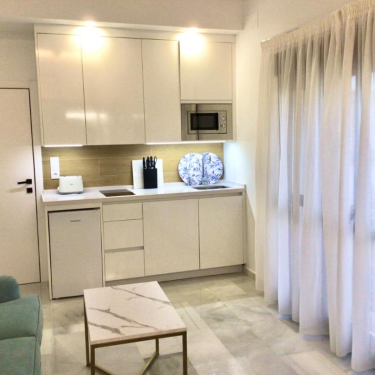 Apart Los Patios de Valladares - Apartamento de 1 dormitorio con vistas al jardín - 4