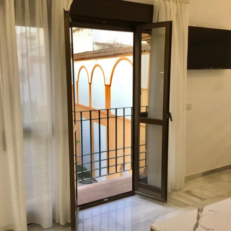 Apart Los Patios de Valladares - Apartamento de 1 dormitorio con vistas al jardín - 12