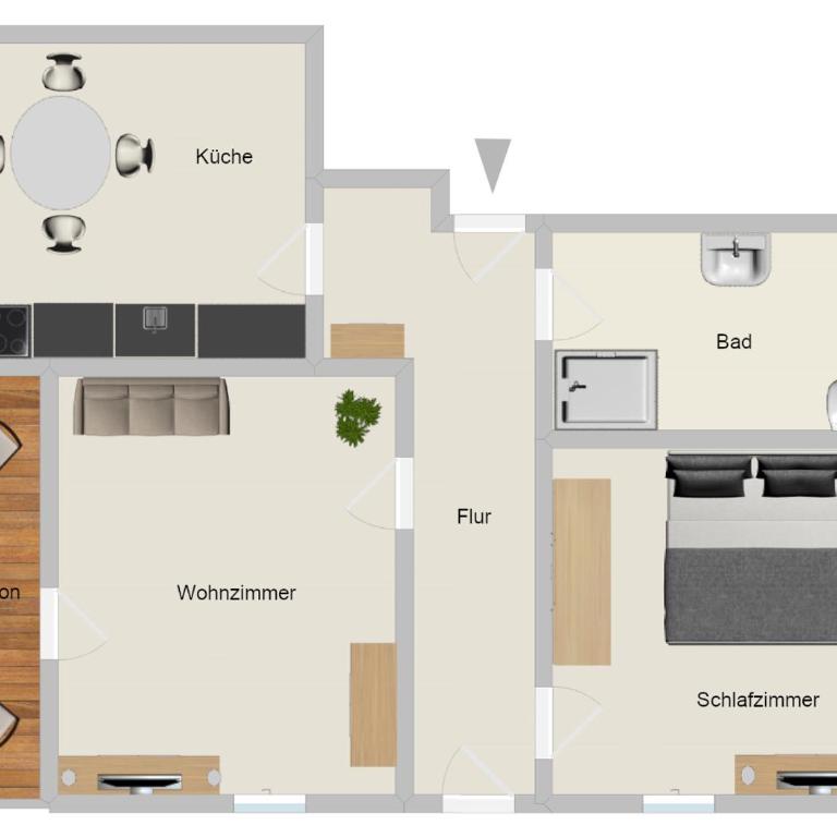 AlpenLodge Berchtesgaden - Apartment mit 1 Schlafzimmer, Balkon und Bergblick - 9