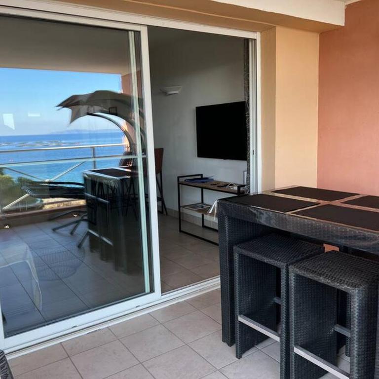 Bel app T2 en bord de Mer vue Sanquinaires piscine - Appartement 1 Chambre - 26