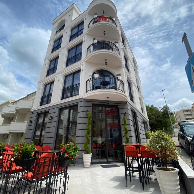 Baba's Hotel & Spa - Dvokrevetna Soba sa Bračnim Krevetom sa Balkonom i Pogledom na More - 1