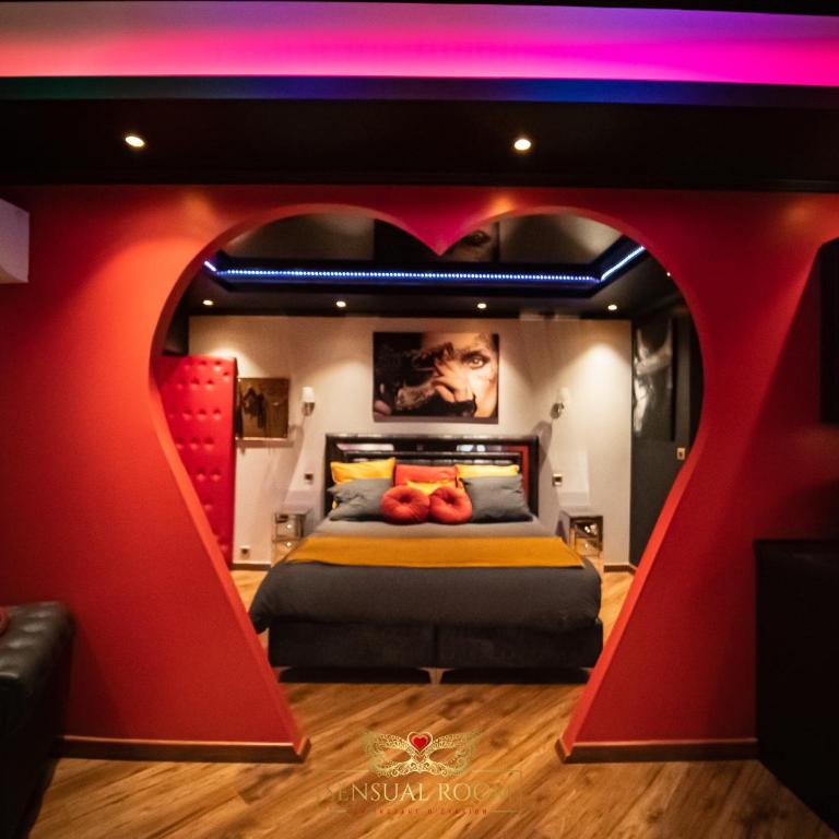 Sensual Room Love Room Nancy Sauna Double Douche - Appartement 1 Chambre - 9