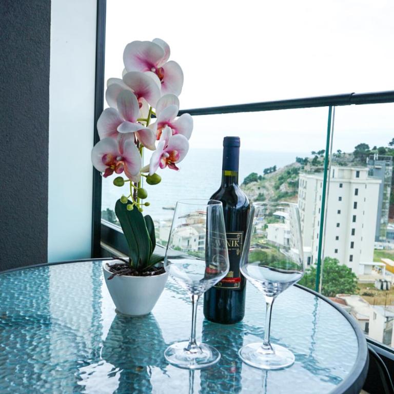 Val Lux Apartmani - Apartman sa 2 Spavaće Sobe i Pogledom na More - 9