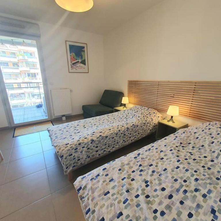 150 m plage, piscine, clim, parking privé, entre Monaco & Menton, calme & Luxe assuré ! - Appartement 2 Chambres - 10