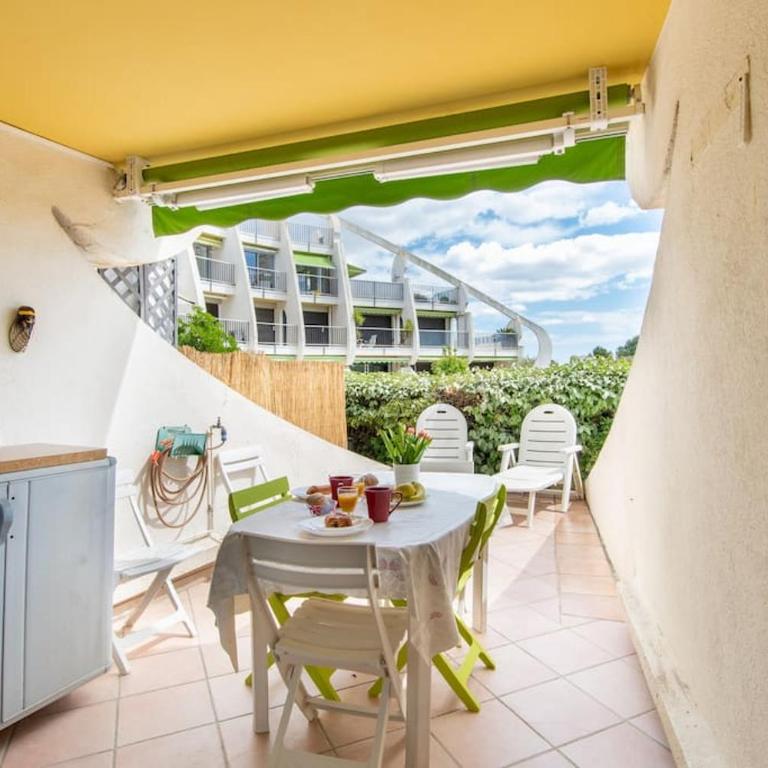 Les Jardins de la Mer * Terrasse * 1ère Ligne * Plage à 50 M - Apartment mit Terrasse - 17