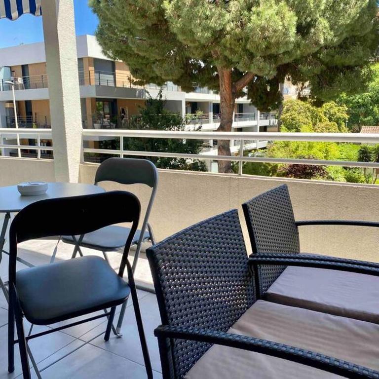 L'Orangeraie Centre Cannes Martinez, Beau F2 avec terrasse - Apartment mit 1 Schlafzimmer - 5
