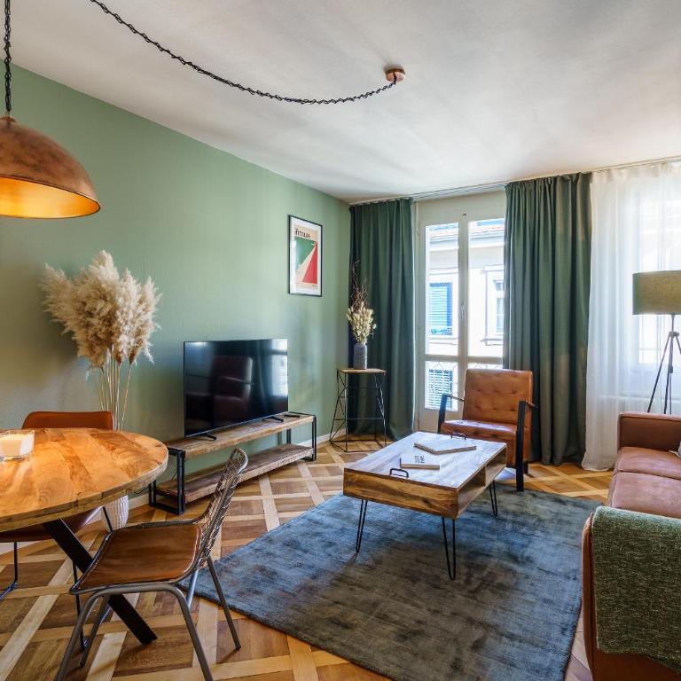 Heart of Interlaken Apartments - Appartamento con 2 Camere da Letto - 1