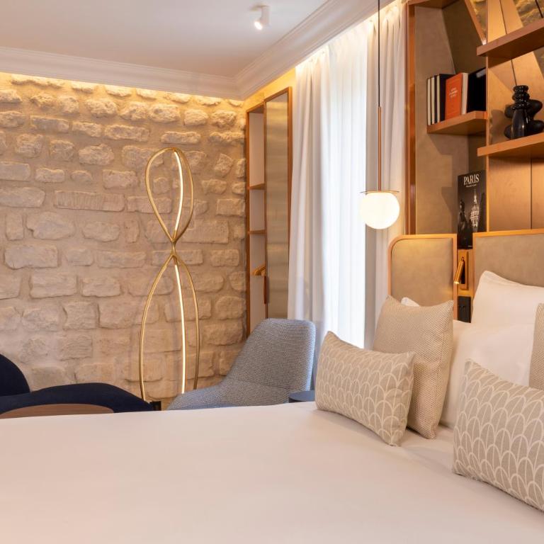 Alberte Hôtel - Chambre Lit King-Size avec Balcon - 6