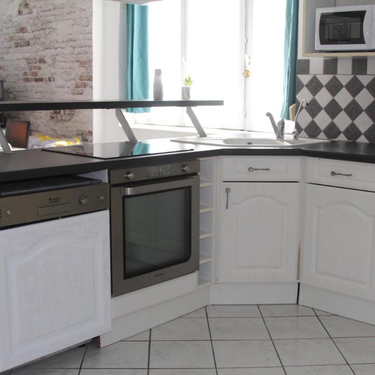 Appartement duplex avec cour 10 pers - Appartement 3 Chambres - 7