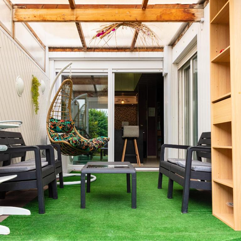 Maison de Ville restylée avec jardin, proche gare - Maison 1 Chambre - 20