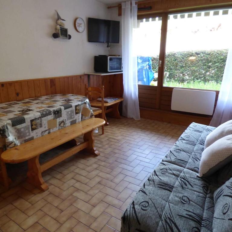Appartement skis aux pieds, cosy 2 pièces, terrasse Sud/Est, 1er étage, idéal pour 4 personnes - FR-1-458-131 - Appartement (4 Adultes) - 12