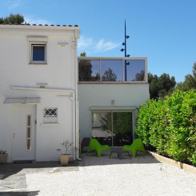 Côte Indigo - Villa 7 personnes, 3 chambres, 3 terrasses - à 150 de la mer - Villa 3 Chambres - 2