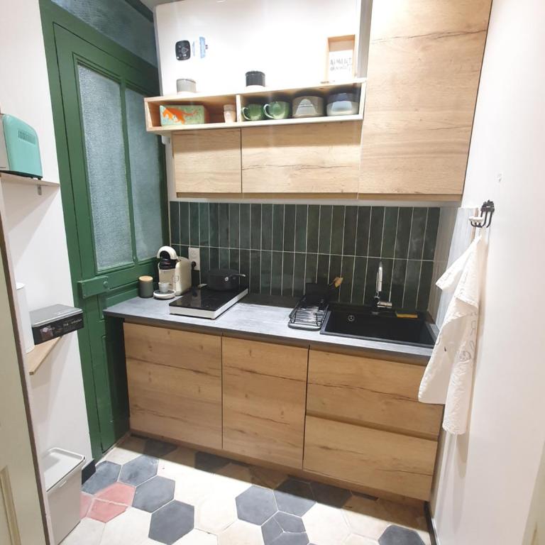 Studio de charme au cœur de Lyon - Studio mit Queensize-Bett - 11