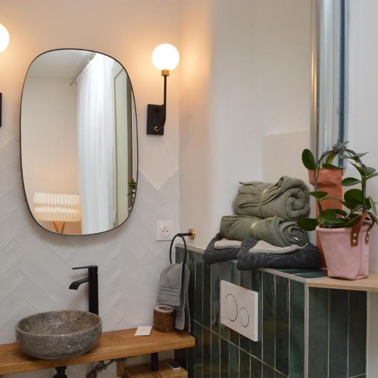 Studio de charme au cœur de Lyon - Studio mit Queensize-Bett - 15