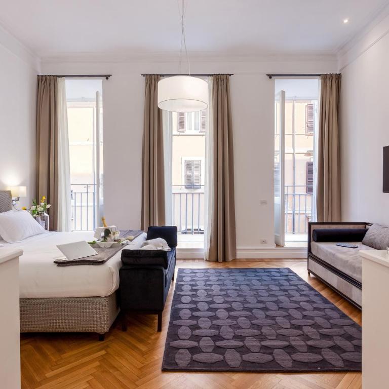 504 Corso Suites - Camera Matrimoniale Deluxe con Balcone - 1