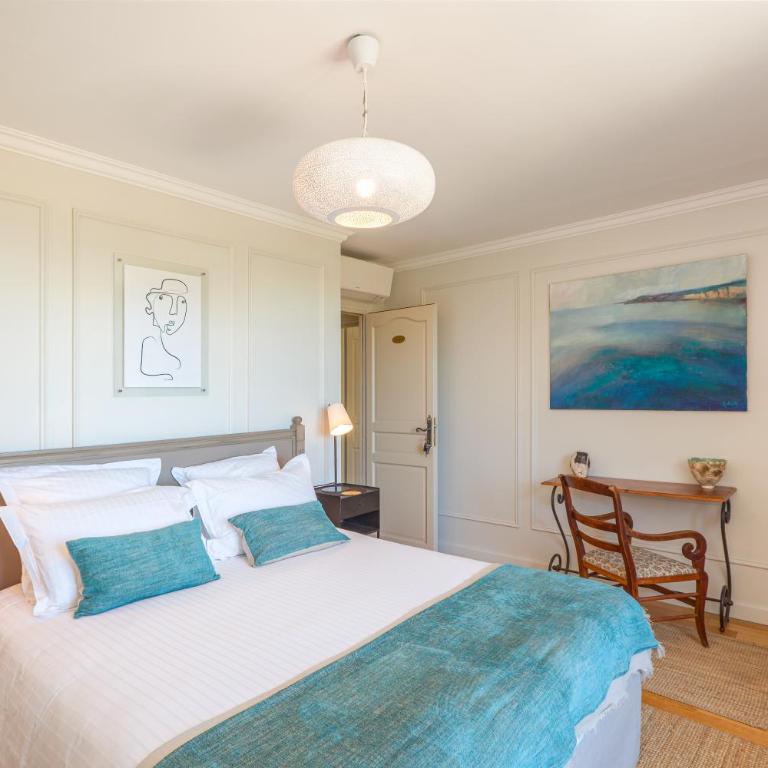 Villa Le Port d'attache - Chambre Lit King-Size - Vue sur Mer - 10