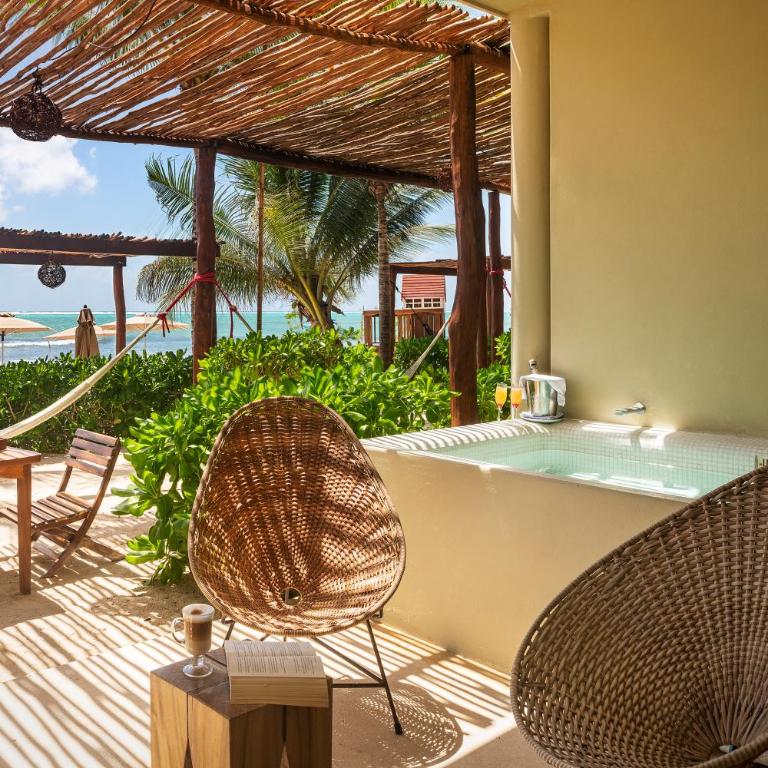 Mereva Tulum - Suite Principale avec Bassin Profond - Côté Plage - 14