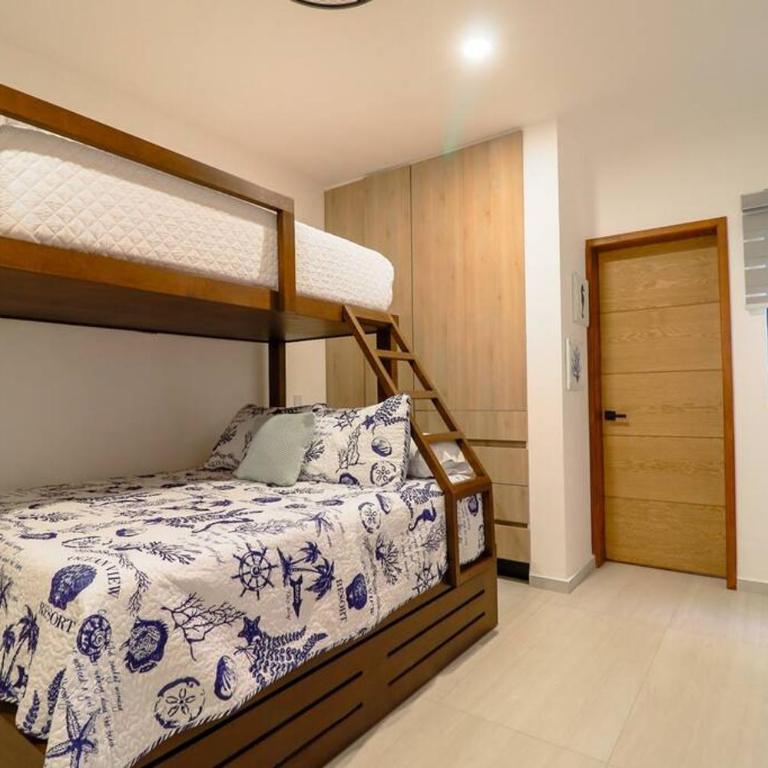 Brand new apt - pool in terrace - beach 1 minute! - Two-Bedroom Apartment - 13