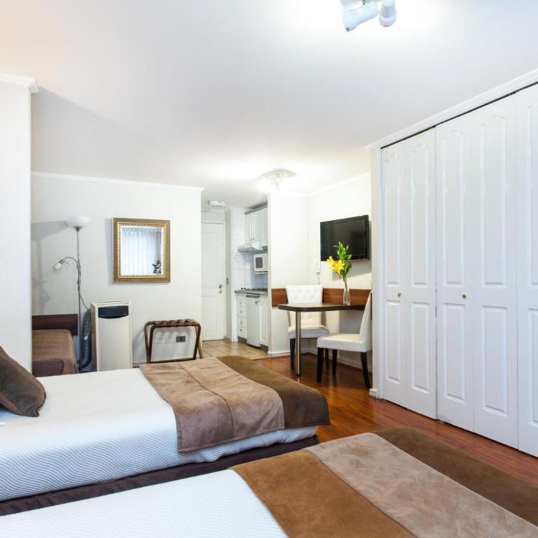 Apart Hotel Cambiaso - Habitación Executive - 2 camas - 1