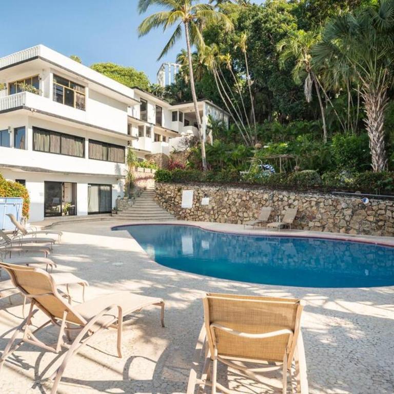 Gran habitacion con terraza vista espectacular, piscina - Apartamento con vistas al mar - 2