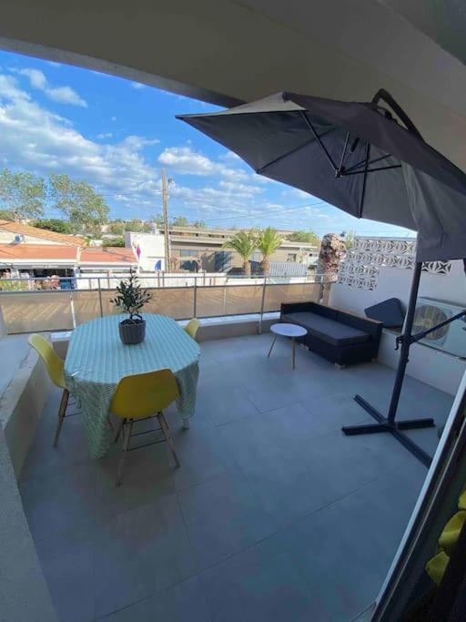 Studio climatisé en bord de plage - Studio avec Terrasse - 3