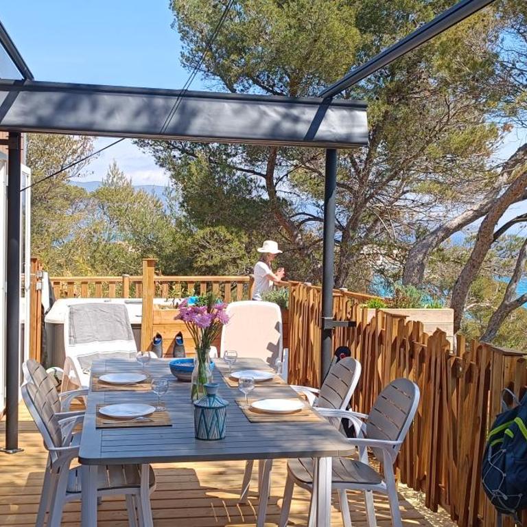 Camping Le Camp Du Domaine - Mobile Home - 4