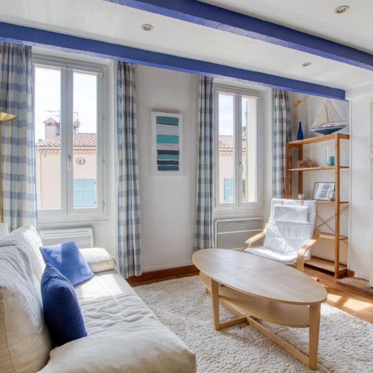 Bleu Azur - avec vue sur le port - Appartement 1 Chambre - 1
