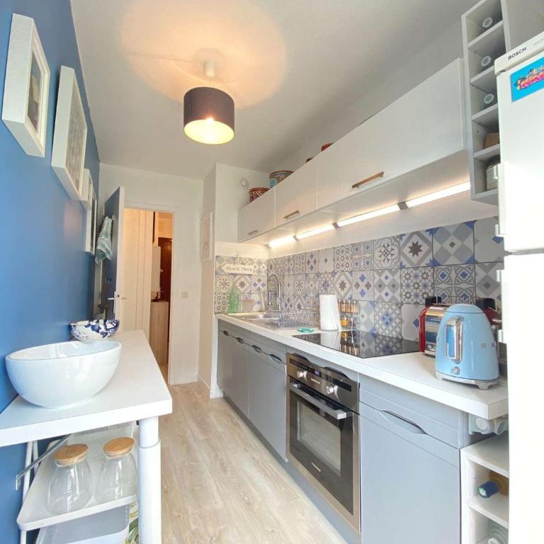 Appartement 2 pièces avec terrasse, garage, et ascenseur, jusqu'à 4 couchages - La Baule Centre - FR-1-245-124 - Appartamento (4 Adulti) - 9