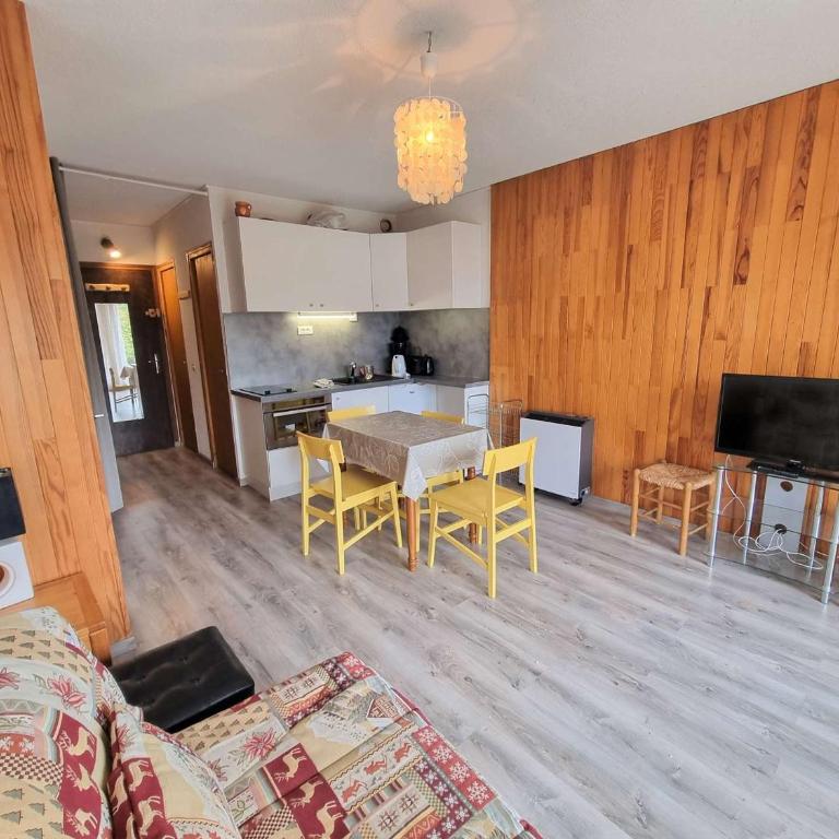 Studio 4 pers, terrasse sud-ouest, centre station, animaux admis - Saint-Michel-de-Chaillol - FR-1-393-131 - Studio - 4