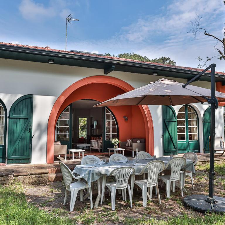 Itsala - Hossegor agréable villa entre canal et océan à 3 minutes à pied de la plage - Villa - Vue sur Jardin - 18