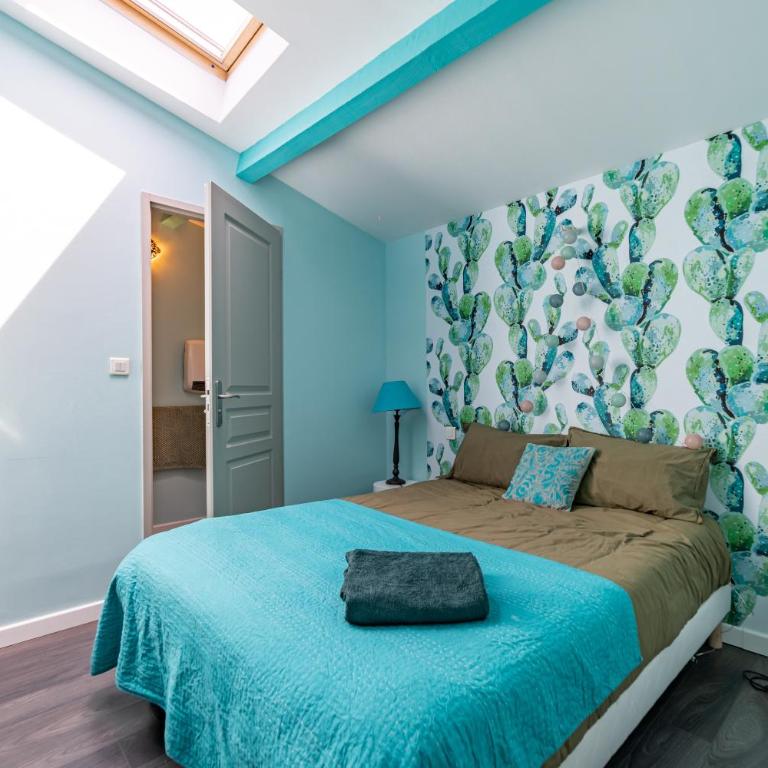 Le Rêve Bleu Majorelle - Duplex sur les toits - Une Nuit à Nîmes - Apartamento de 1 dormitorio - 5