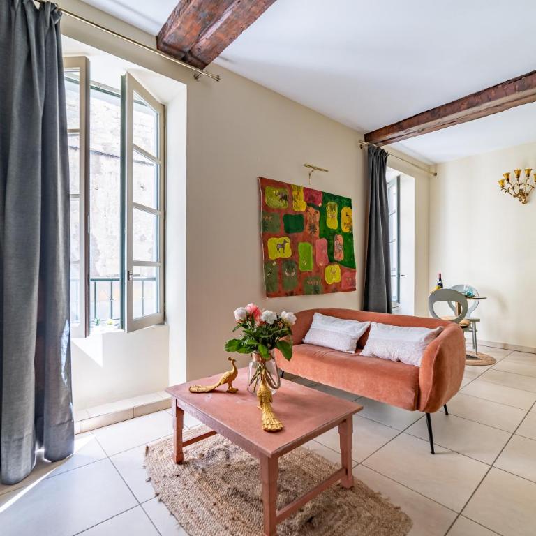 L'écrin vert luxuriant - Halles & Cathédrale - Une Nuit à Nîmes - Apartamento de 1 dormitorio - 1