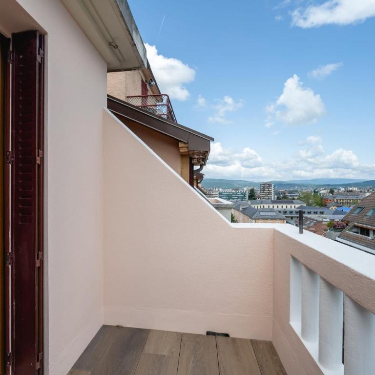 Le Nid du Favre II - Grand 2 pièces avec vue imprenable sur le lac - Appartement - 42