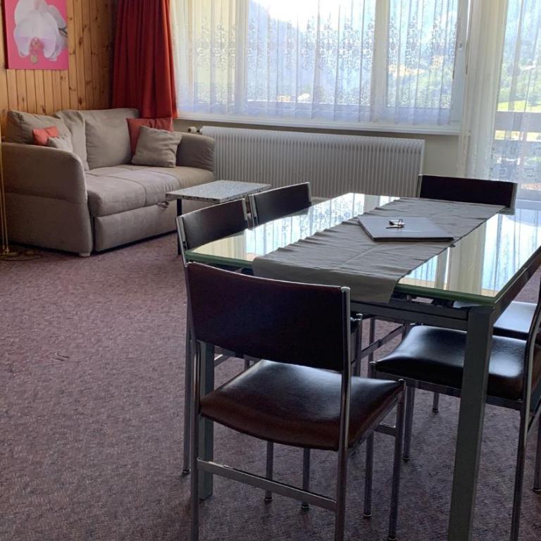 Haus Atlantic Leukerbad - Apartment mit 1 Schlafzimmer - 8