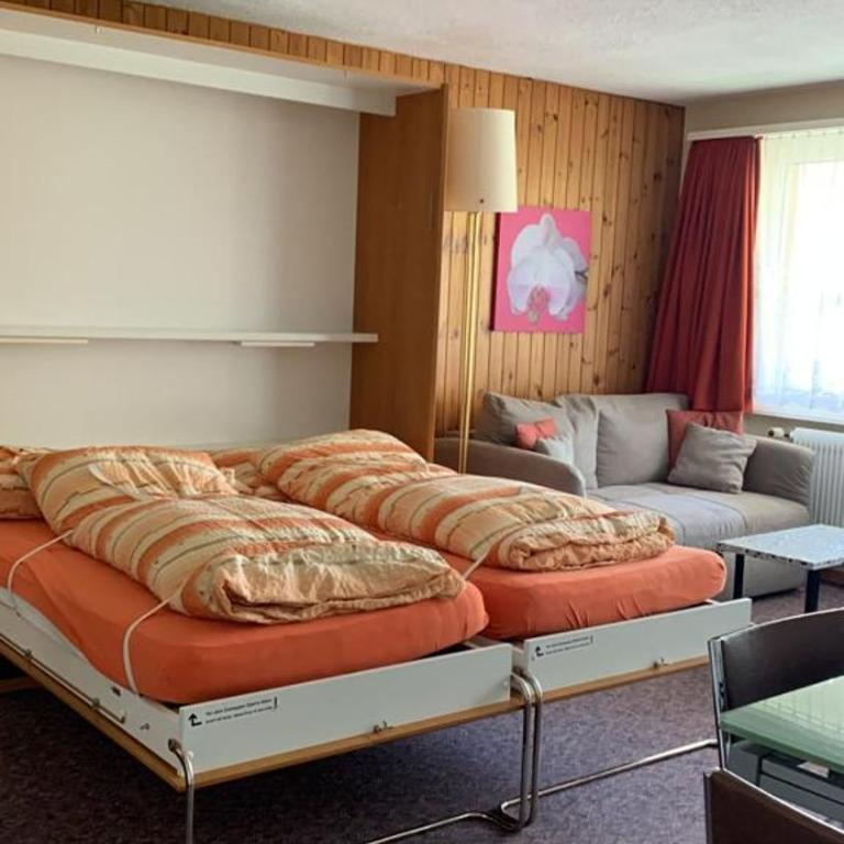 Haus Atlantic Leukerbad - Apartment mit 1 Schlafzimmer - 4