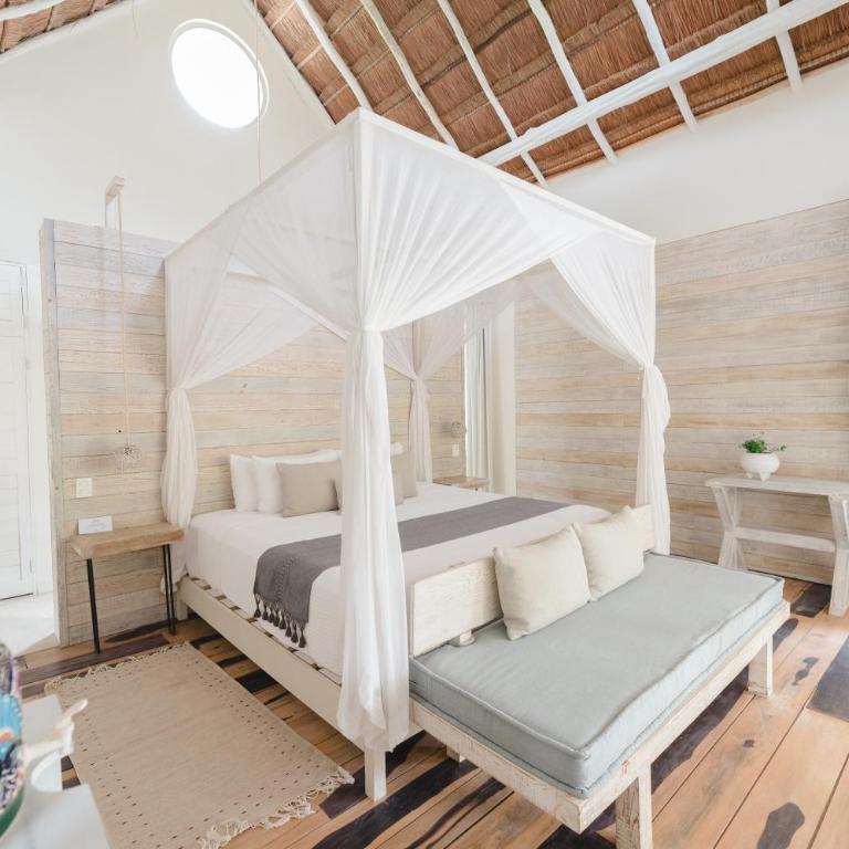 Kai Tulum - Suite con cama extragrande y vistas al jardín - 6